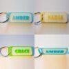Personalised 3d prints 3 colour Collage keyring