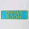 Personalised 3d prints Merin door sign