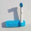 Selwood 1 person blue toothbrush head organiser/holder
