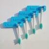 Whinfell 4 person blue toothbrush head holder