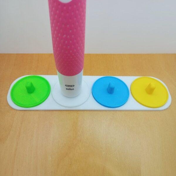 4 person Electric toothbrush holder for oral-b toothbrushes