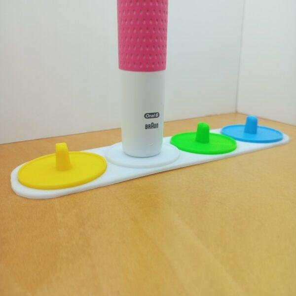4 person Electric toothbrush holder for oral-b toothbrushes