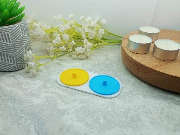 Two person Phillips Sonicare compatible electric toothbrush holder