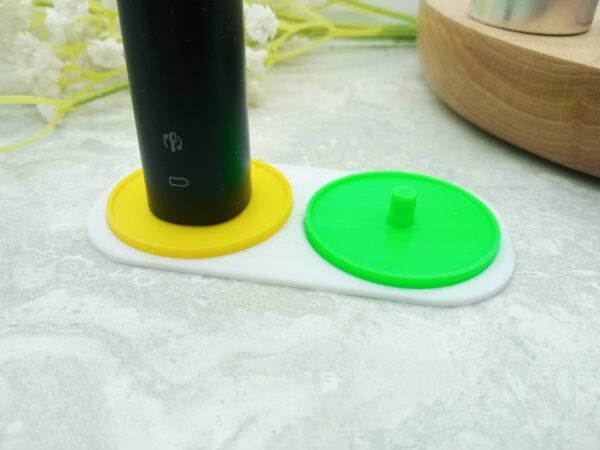 Two person Phillips Sonicare compatible electric toothbrush holder